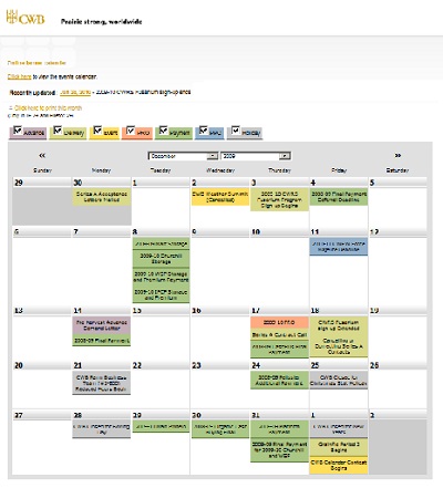 javascript calendar